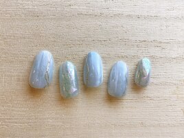 大人アクセサリーネイル