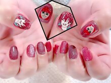 ラルネイル 大宮(Lull. nail)/痛ネイル1本5,500円♪3Dパーツ！