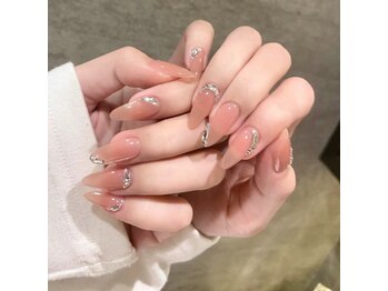 クイーンズビューティーサロン 新宿本店(Queen's beauty salon)/チップ長さだしやりつけ放題