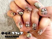 ネイルマフィア 原宿(NAIL MAFIA)/海外ネイル/個性派/メタリック