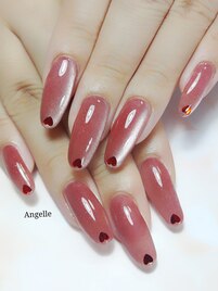 ハートネイル☆７７００円