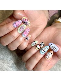 痛ネイル