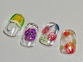 カラ ネイル 中津店(calla nail)/5月季節のアート