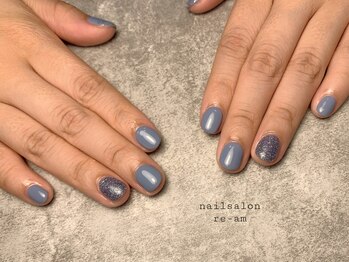 レアム(re-am)/定額ネイル/ジェルネイル/オフ