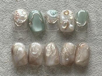 エールルーム 中目黒(aileroom)/くすみパステルインクアート