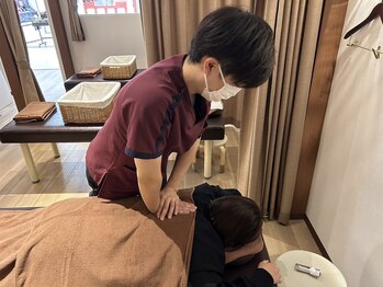 りはり/施術風景