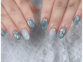 マグネット＆シェルネイル