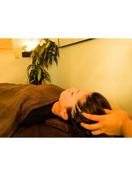 ヘッドスパで癒されたい