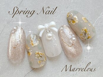 マーヴェラス 大宮店(Marvelous)の写真/大人気★やり放題コース多数♪ハンド¥4990～◆足湯付フット¥5500～◆パラジェル,シュラック,巻き爪矯正も♪