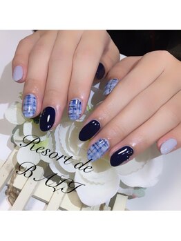 リゾートデバリ(ReSORT de BALI)/暖かみのあるチェック