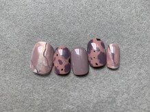 カラ ネイル 中津店(calla nail)/ニュアンスレオパード