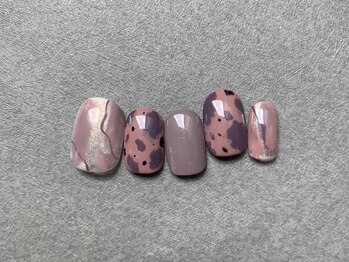カラ ネイル 中津店(calla nail)/ニュアンスレオパード