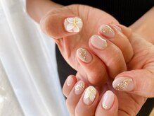 キキネイル たまプラーザ店(kikinail)/120分　プルメリアフラワー