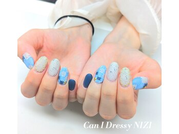 キャンアイドレッシー ニジ(Can I Dressy NIZI)/デザインネイル