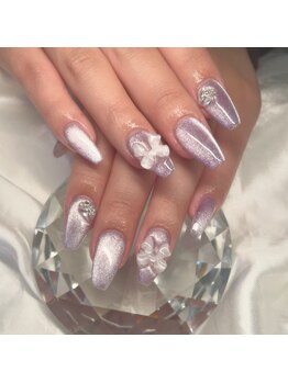 パープルマグ×リボン