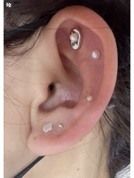 サロン デ リブレ 加古川店(salon de Libre)/耳つぼジュエリーで彩りを!!