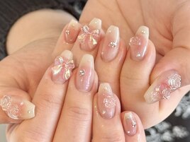 ワンホンチークネイル ¥8500