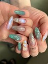 水滴アート×ジェル定額