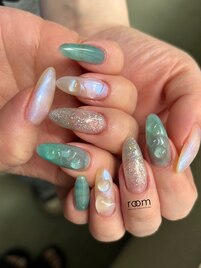 水滴アート×ジェル定額