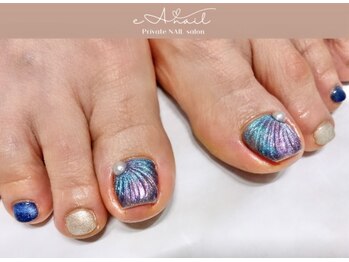 エアネイル(eA NAIL)/フットネイル/マーメイドネイル
