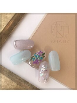 クオーツ(QUARTZ)/ドライフラワー