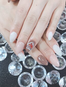 エトワール(etoile)/バレンタインネイル