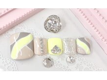 ヒロネイル(Hiro Nail)/プッチ柄フットジェル