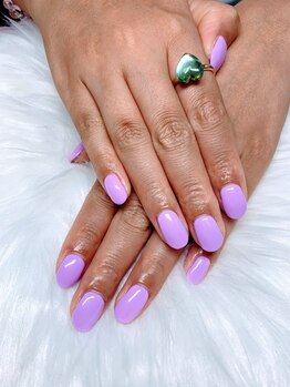 アムルーズ(Amoureuse)/パープルネイル♪