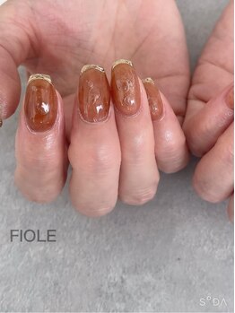 フィオル(FIOLE)/トレンド☆バブルネイル