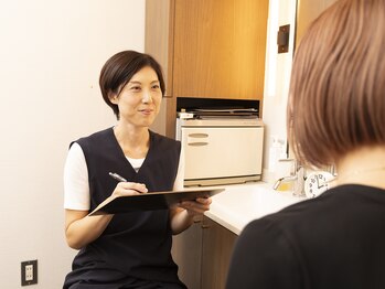 エムスラッシュ SPA たまプラーザ(M.SLASH)/お客様の状態やお悩みを共有