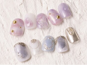 アイネイルズ 池袋店(I-nails)の写真/こだわりのニュアンスネイルが豊富☆Trend Collection初回￥9000(オフケア込)/再来￥9500(オフ代別途)