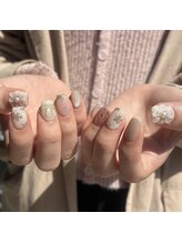 Mネイルアンドカフェ シェレステ/春ネイル♪