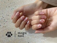モグネイル(Mogunail)/5.6月定額A/ホロフラワーネイル