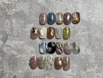 リアリ(Riali)の写真/【岩倉駅徒歩5分】シンプル~ニュアンスデザインなど200色以上のカラーから選べる♪月替わり定額ネイルも◎