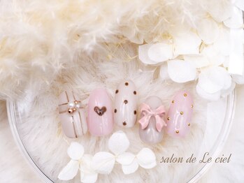 サロン ドゥ ル シエル(salon de Le ciel)/ハート*ドット*リボン