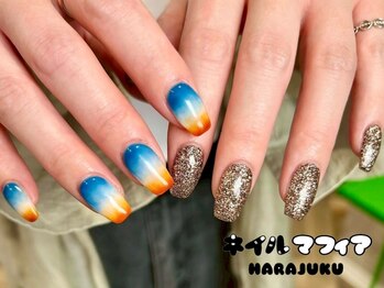 ネイルマフィア 原宿(NAIL MAFIA)の写真/《初回オフ無料＆2回目以降は１ヶ月以内オフ無料》フィルイン技術でモチの良いジェルを♪