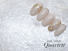 カルテット 千葉店(Quartett)/【パールベージュ×ミラー】