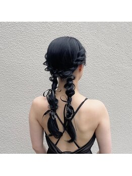 アム(am)/twin編みおろし☆お呼ばれセット