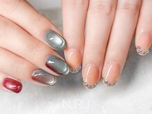 ヌル ネイル 新宿(NURU NAIL)/個性派/マグネット/スタッズ
