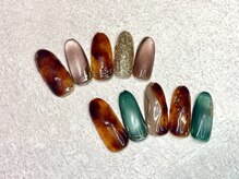 プライベートネイルサロン キサイ(Kisai)/人気のべっ甲ネイル