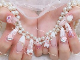 バレンタインネイル