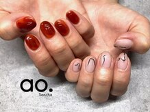 アオ 池尻大橋(ao.)/85min ちぐはぐネイル