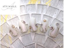アヤネイルズ アンド アイラッシュ(AYA NAILZ.＆Eyelash)/冬の新作デザイン￥８8００