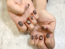 ネイルドール(Nail Doll)/ブラウンニュアンス