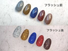 話題沸騰中【フラッシュネイル】