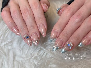 アンガット(angot.)/アシメマグネットフレンチ