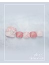 カラー2色、ツイード、花パーツ