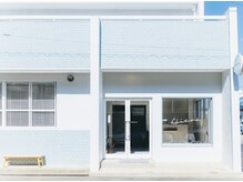 水色のタイルが目印です♪一宮眉毛/眉毛サロン/美眉/メンズ眉毛