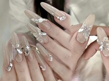 ベストネイル 渋谷109前店(Best Nail)/ゴージャス持ち込み蝶々