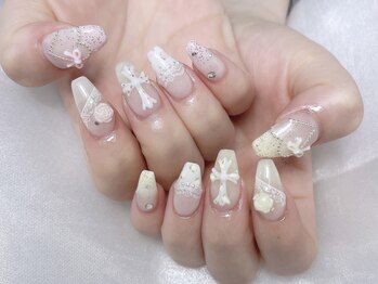 ミントネイルサロン/ガーリーネイル